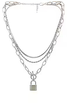 petit moments Stronger Necklace in Silver from Revolve.com | Revolve Clothing (Global)