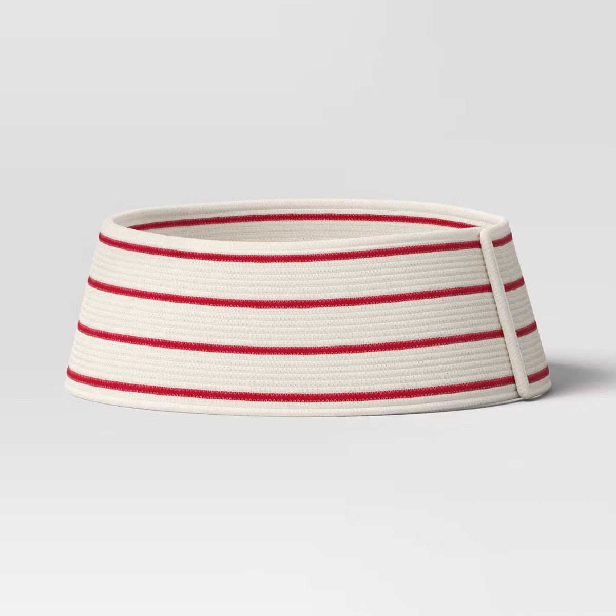 Roll Up Christmas Tree Collar Red/White Stripe - Wondershop™ | Target