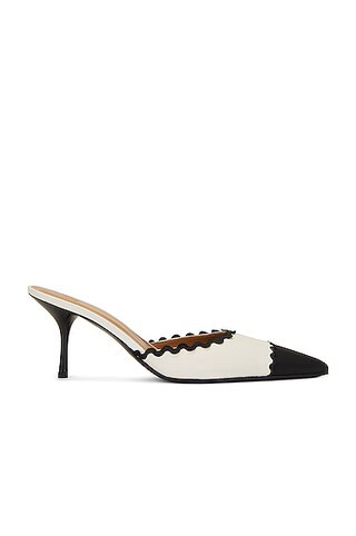 Helsa Pin Heel Mule in Off White | FWRD | FWRD 