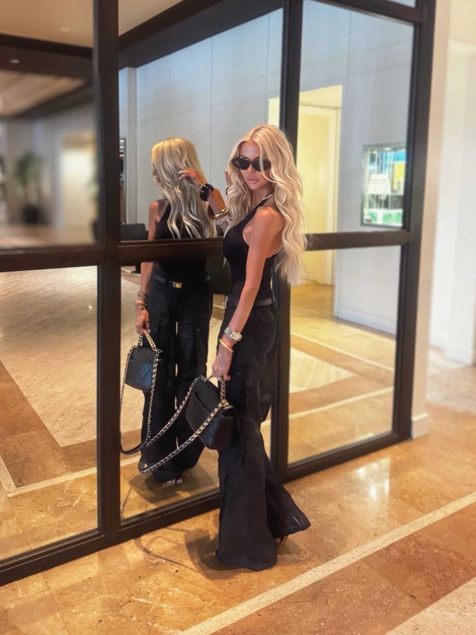 Memorial Day weekend called for the Olympia Sheer Combo Cargo Pants from @Alice + Olivia 🤍 These black pants are the kind you’ll keep reaching for—sheer fabric, easy, elevated, and endlessly wearable. 

Bonus: their sale styles are an extra 25% off right now for Memorial Day, so it’s the perfect time to snag the perfect look.

#LTKootd #LTKSaleAlert