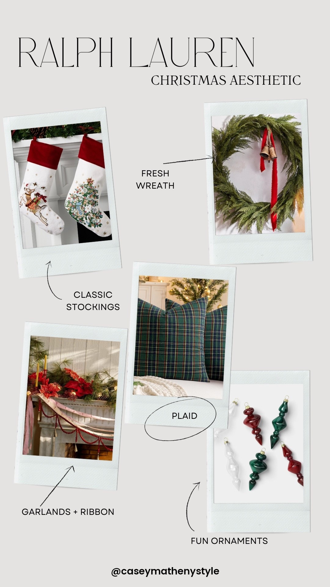 Rounded up some fun pieces to help you achieve the viral Ralph Lauren Christmas aesthetic 🎄⛄️

#LTKHome #LTKSeasonal #LTKHoliday