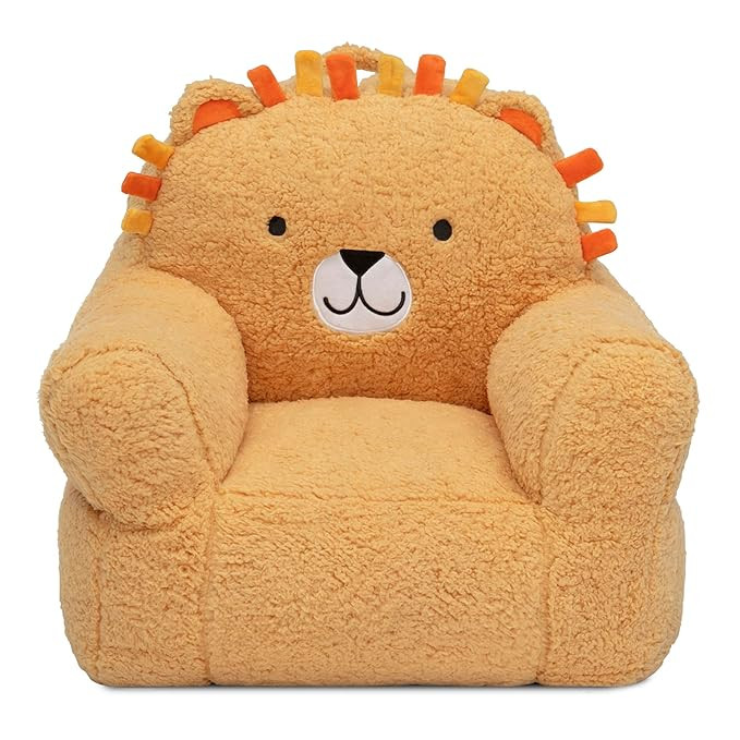 Delta Children Lion Cozee Buddy Chair, Orange | Amazon (US)