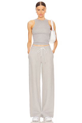 SPRWMN Baggy Athletic Sweatpants in Heather Grey from Revolve.com | Revolve Clothing (Global)