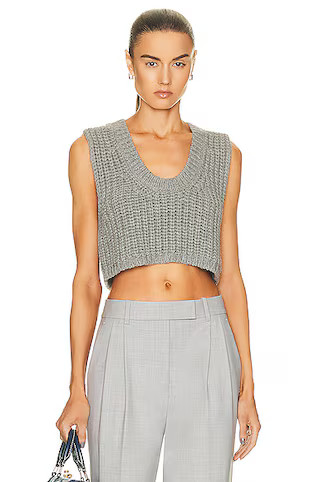 Knit Crop Tank Top | FWRD 