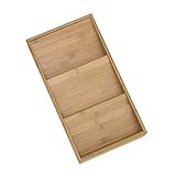 Amazon.com - Lipper International 8886 Bamboo Wood In-Drawer Spice Organizer Tray, 15" x 8" x 2" ... | Amazon (US)