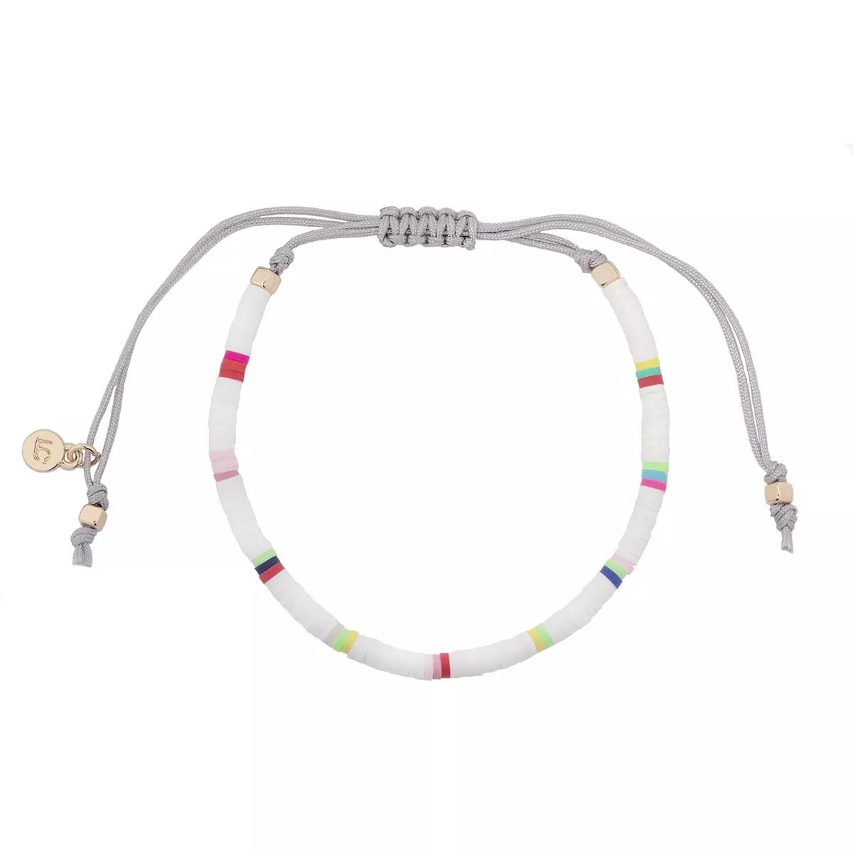 LC Lauren Conrad Rainbow Heishi Adjustable Bracelet | Kohl's