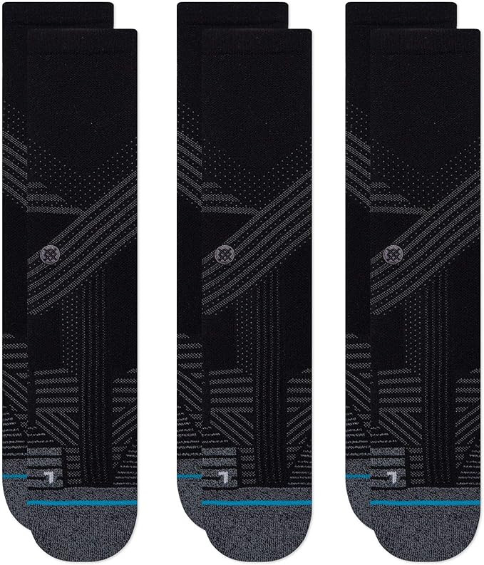 Stance Men's Athletic Crew 3 Pack Sock | Amazon (US)