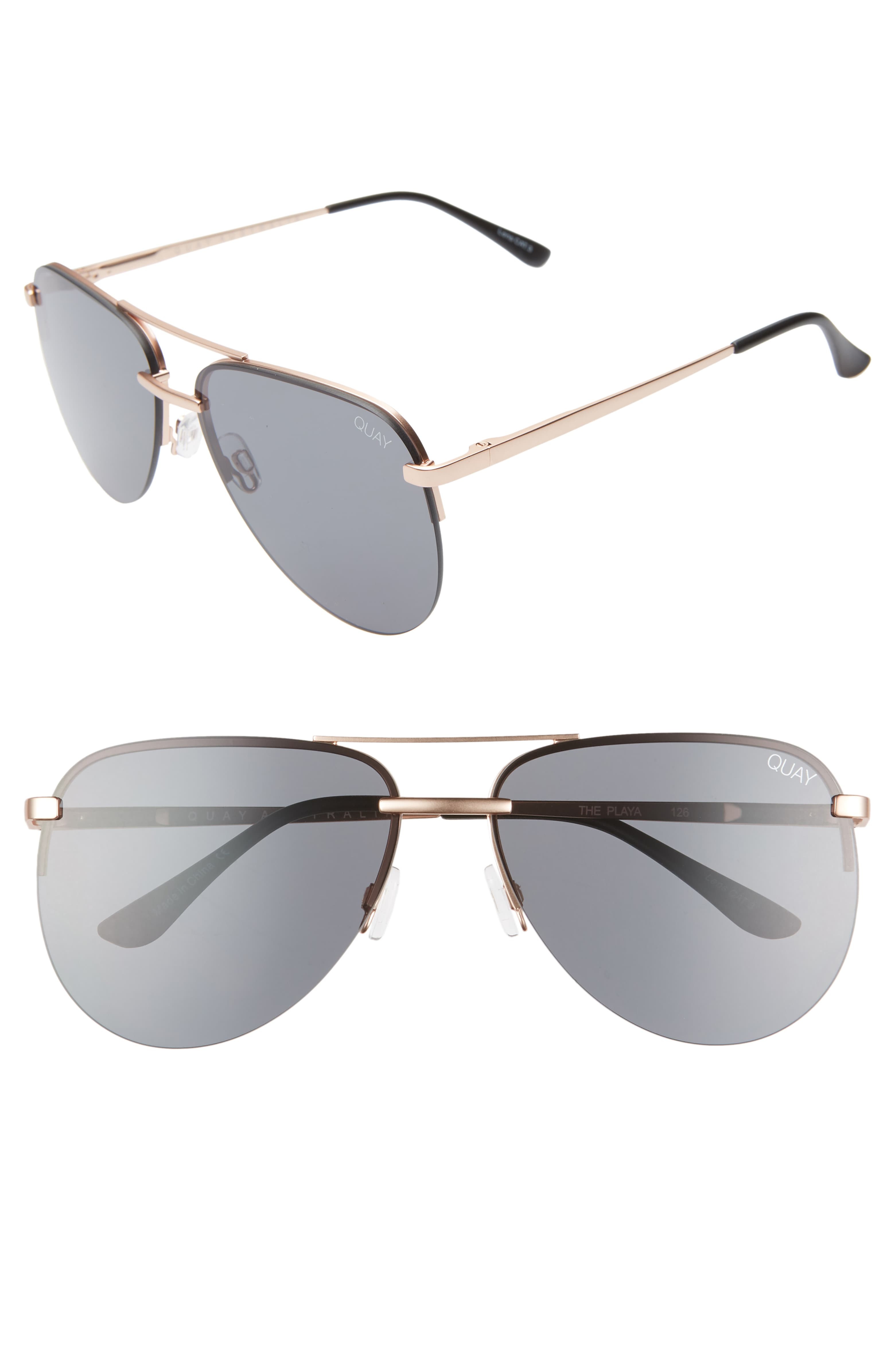 x JLO The Playa 54mm Aviator Sunglasses | Nordstrom