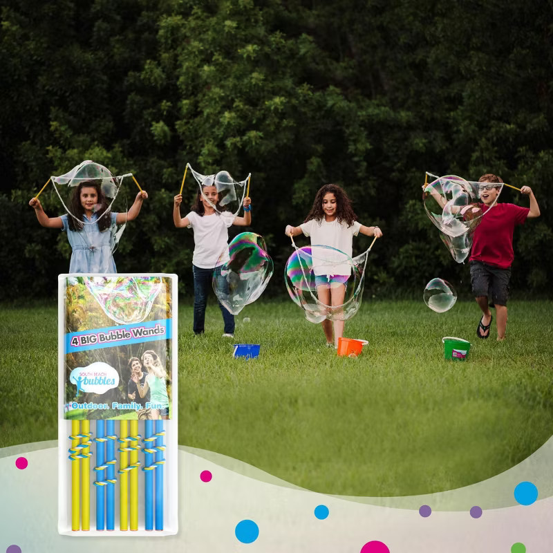 South Beach Bubbles WOWmazing 4 Giant Bubble Wands | Target