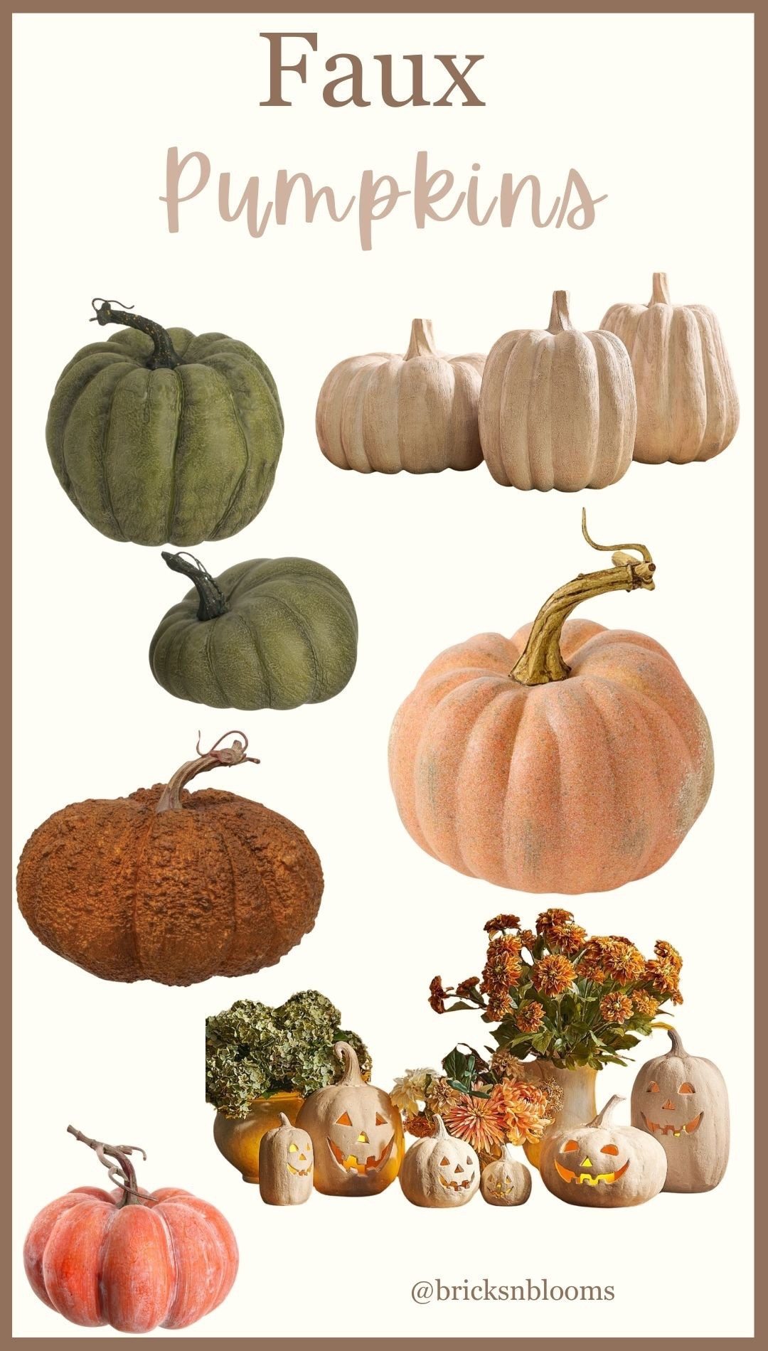 Faux pumpkins for your fall decor! 

#LTKHome #LTKSaleAlert #LTKSeasonal