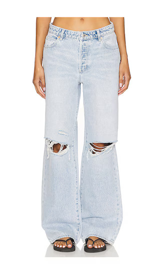 Kate Baggy Jeans in Light Vintage Blue | Revolve Clothing (Global)