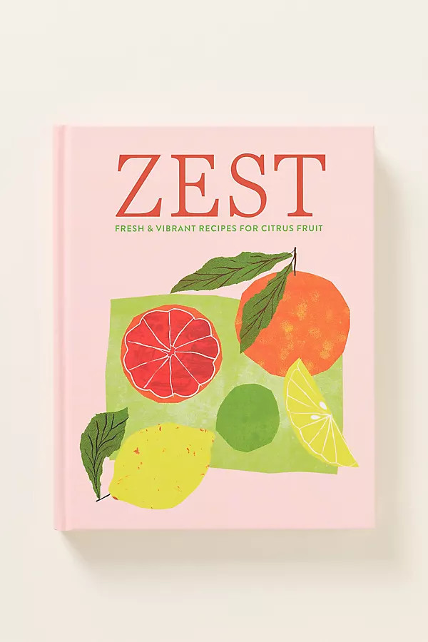 Zest Hardcover Cookbook | Anthropologie (US)