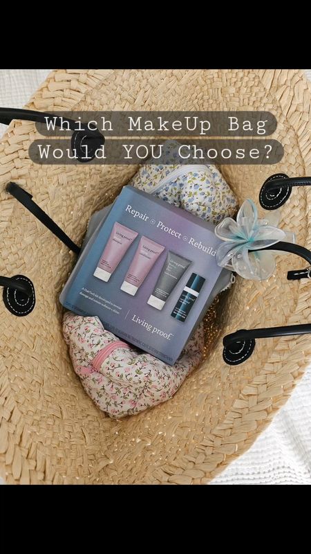 which makeup bag would you choose?1. The Girly Girl2. The HairTech @livingproofinc INTRO Kit3. The LV Cosmetics Pouch4. The Trend lover ...#livingproofinc #sephora #livingproof #ltkbeauty #beautylover #hairtech ##q&a

#LTKGiftGuide #LTKSeasonal #LTKbeauty