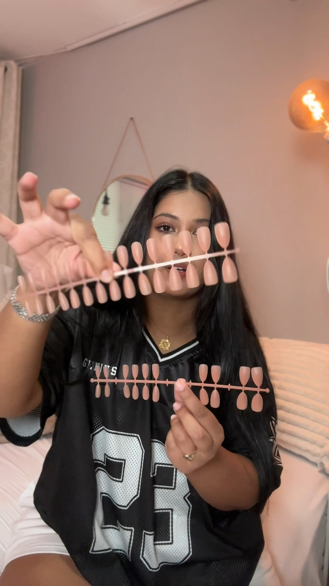 -They changed the packaging on the nail glue, but it’s the same! 
-This specific nail color works best for tan skin because it looks like a natural nude, there’s many other to choose too though.