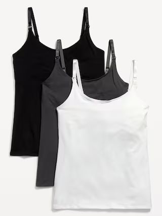 Maternity First Layer Nursing Cami Top 3-Pack | Old Navy (US)