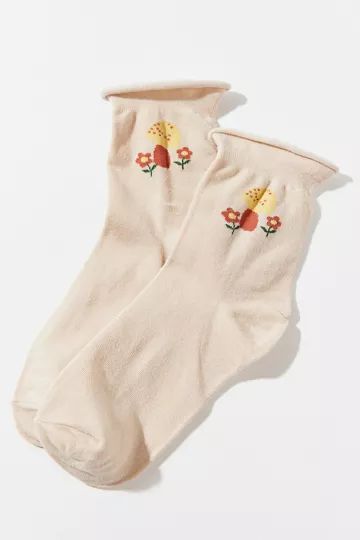Icon Roll-Top Crew Sock | Urban Outfitters (US and RoW)