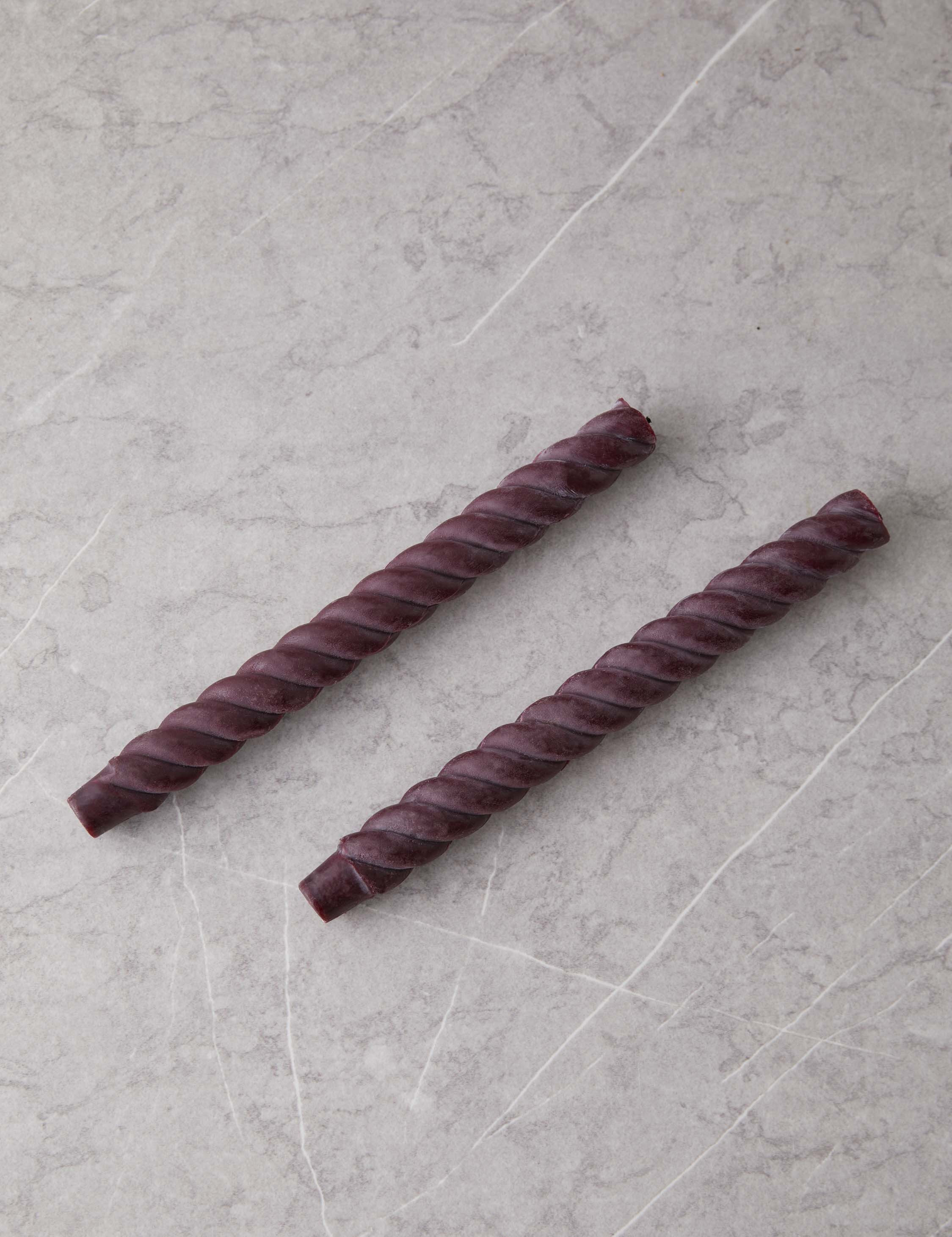 Rope Taper Candles (Set Of 2) by Greentree Home, Sangria | Lulu and Georgia 