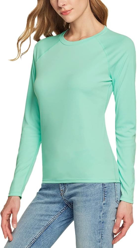 CQR Women's UPF 50+ Long Sleeve UV/Sun Protection T-Shirt, Outdoor Cool Dry Athletic Performance Hik | Amazon (US)