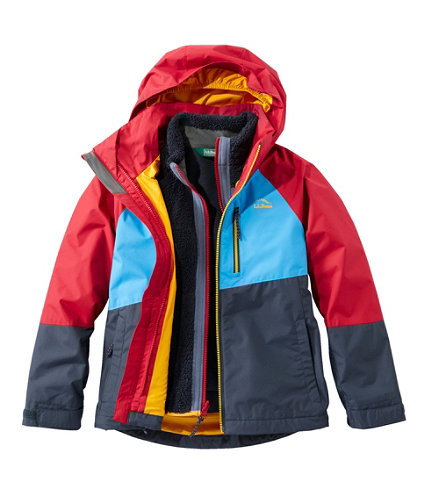 Kids' Fleece-Lined 3-in-1 Jacket | L.L. Bean