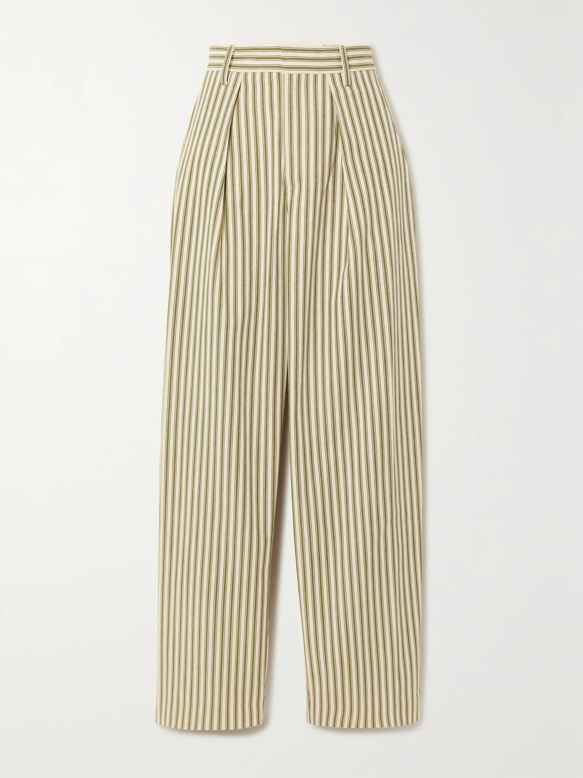 + NET SUSTAIN Marella TENCEL Lyocell and organic cotton-blend twill straight-leg pants | NET-A-PORTER (US)