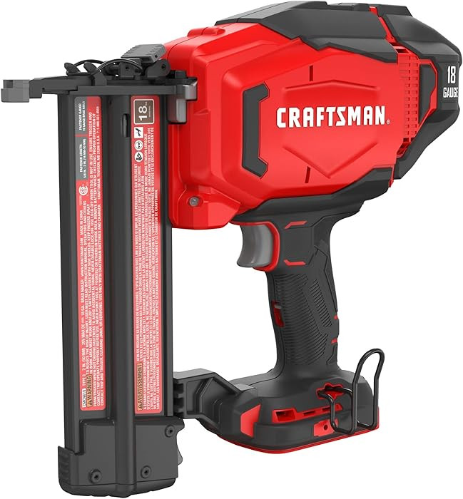 CRAFTSMAN V20 Brad Nailer, 18GA, Cordless, Bare Tool Only (CMCN618B) | Amazon (US)