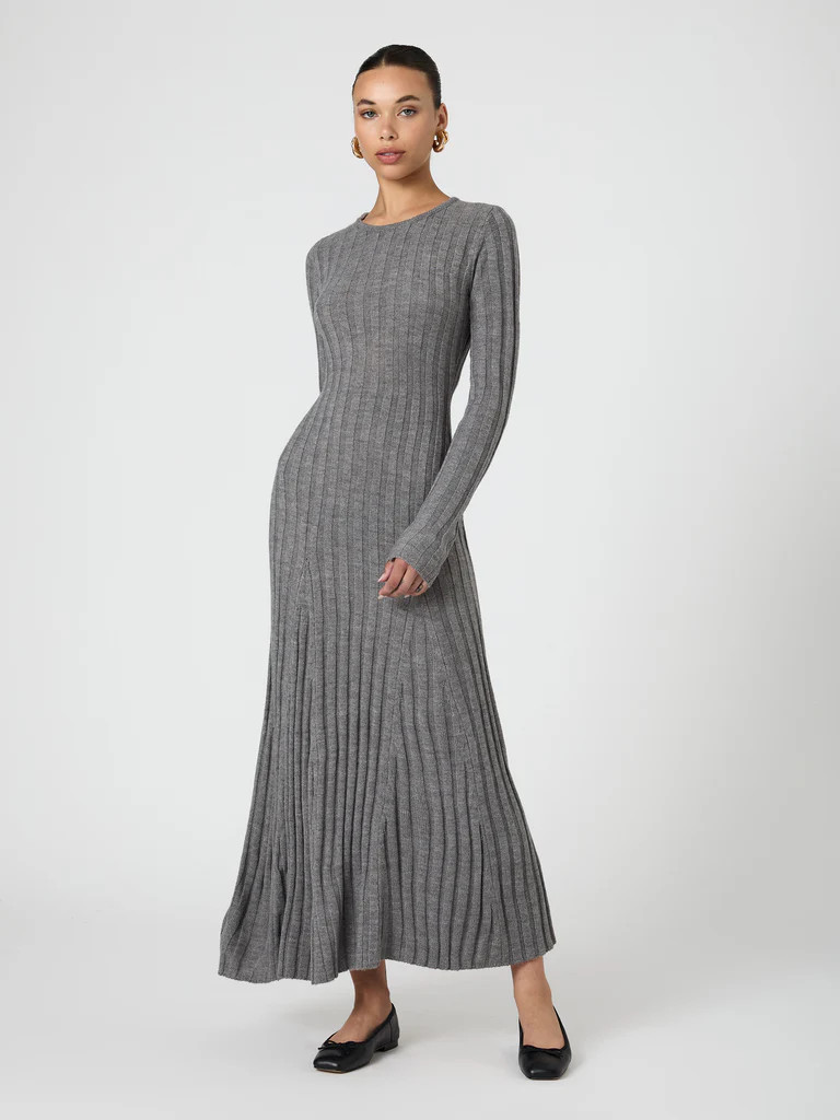 Babysoft Long Sleeve Midi Dress | French Connection (US)