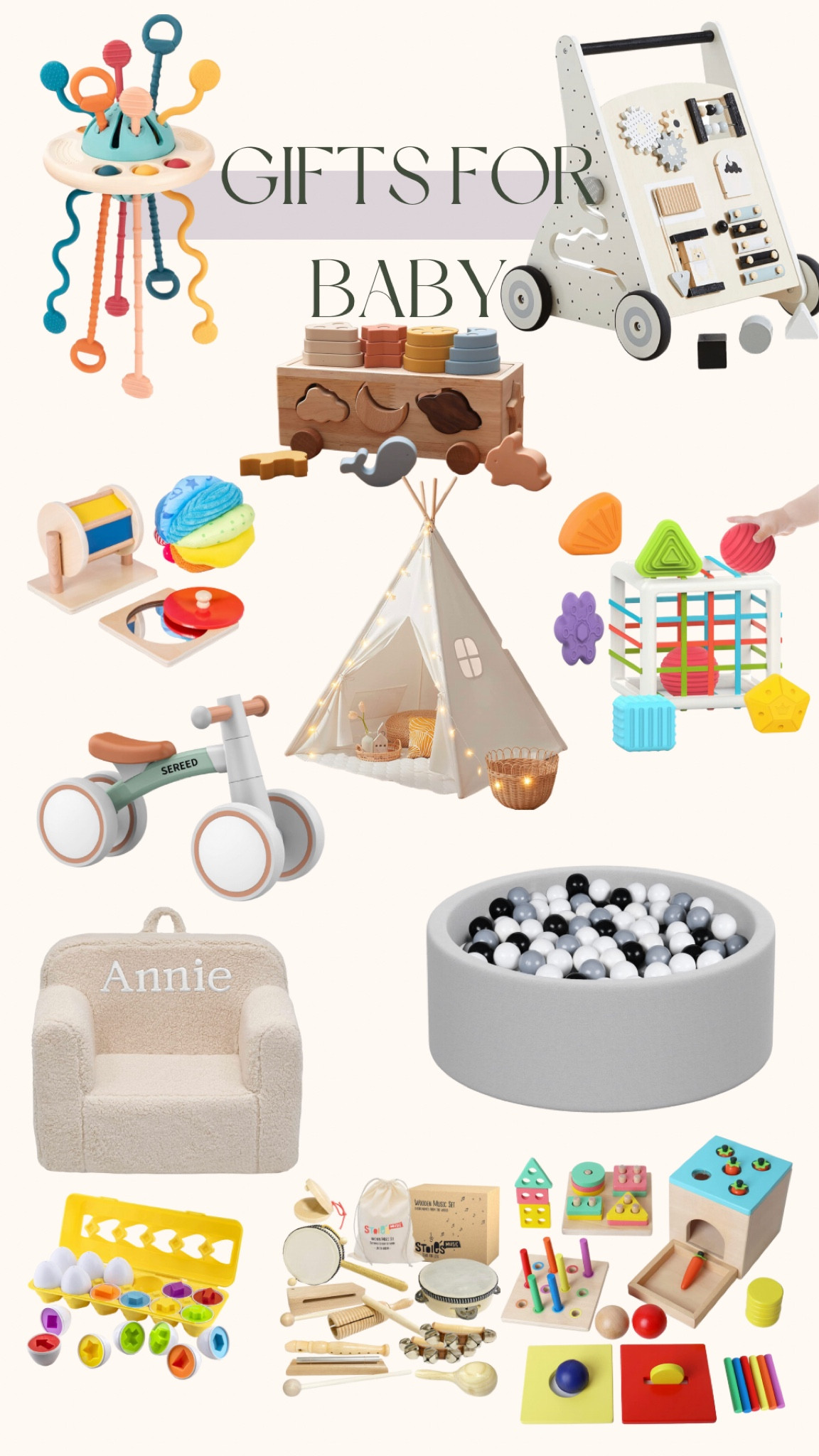 Gifts for baby 🤍

#LTKGiftGuide #LTKbaby #LTKHoliday