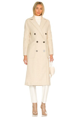 Line & Dot Theodore Coat in Bone from Revolve.com | Revolve Clothing (Global)