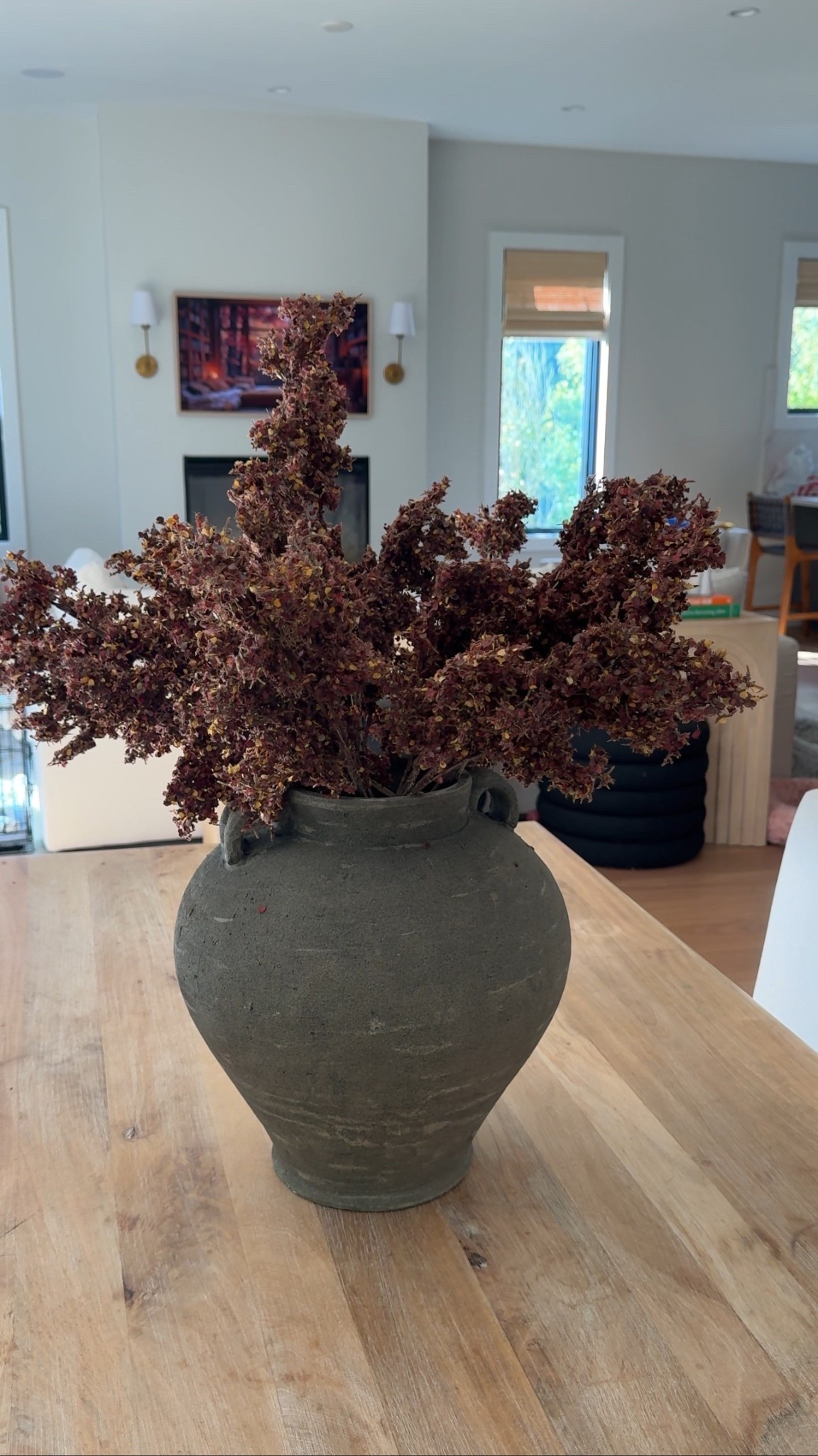 Lovingggg these fall stems and vase from @wayfair! So much good seasonal decor. #ad #wayfair #wayfairpartner