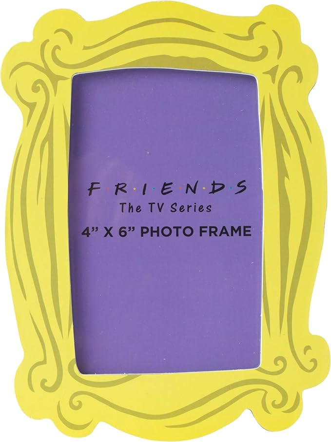Silver Buffalo Friends Photo Picture Frame, Yellow, 4 x 6 Inches | Amazon (US)
