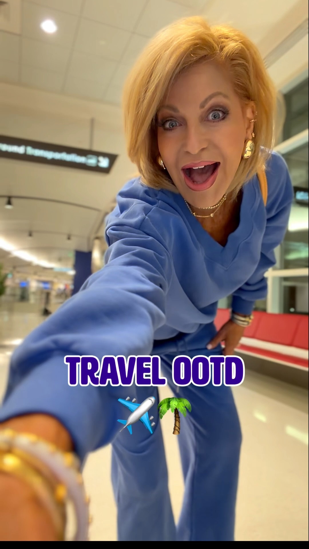 Heading to Palm Beach but I always get cold on the plane✈️. I’m wearing a med & it’s perfectionn

#LTKvlog #LTKgrwm #LTKTravel