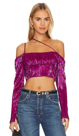 x REVOLVE Sydelle Top in Fuchsia | Revolve Clothing (Global)