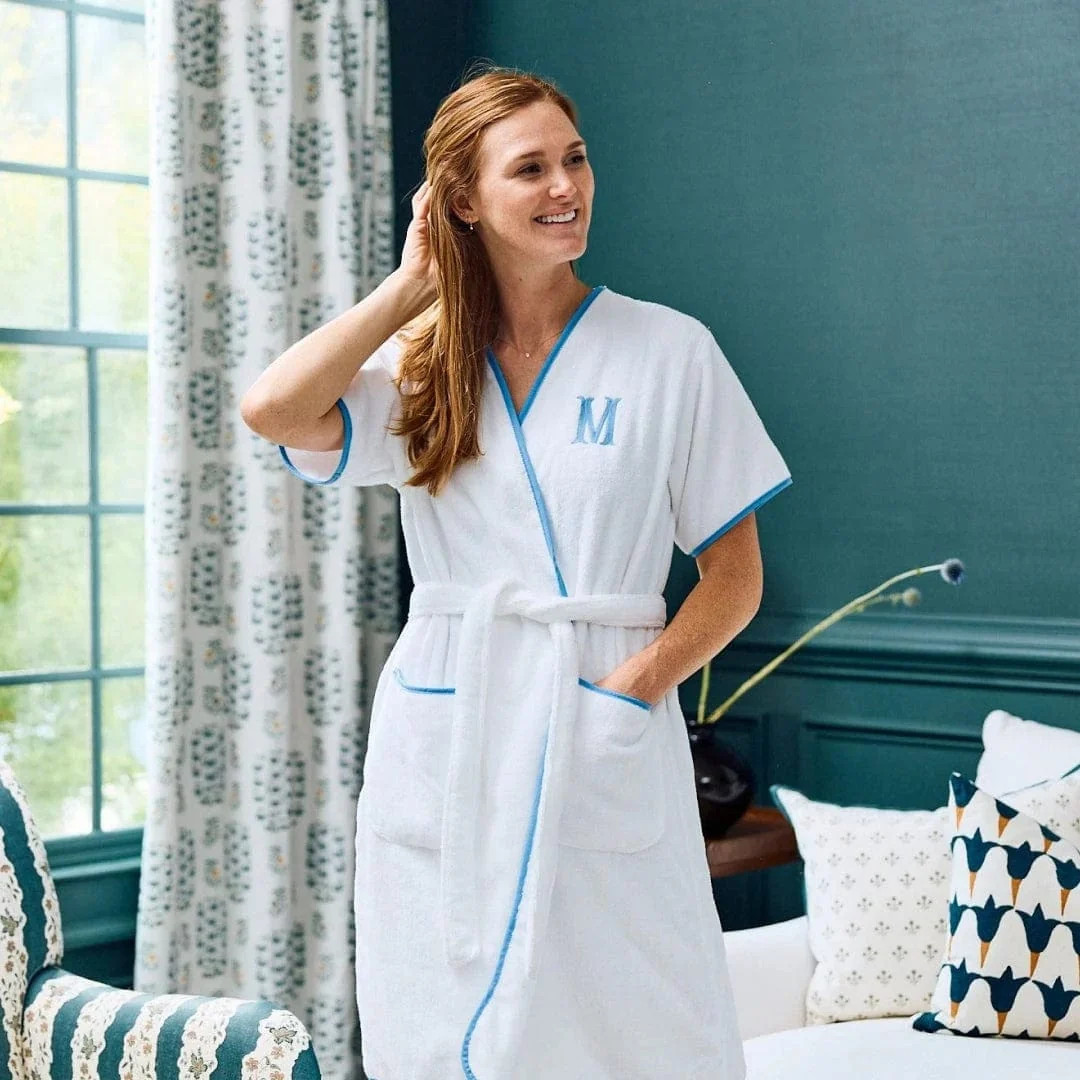 Women’s Personalized Short Luxury Robe | Weezie Towels | Weezie Towels