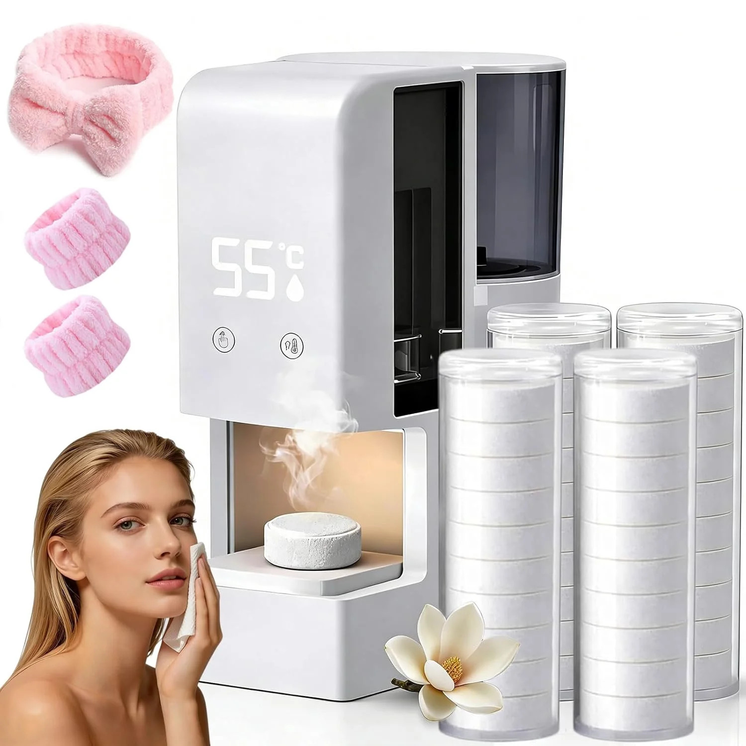2026 New Hot Towel Dispenser, Automatic Hot Towel Warmer Machine with 5-Second Fast Heating, 55°... | Walmart (US)