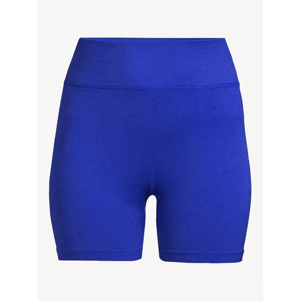 Love & Sports Women's Seamless Bike Shorts, 6” inseam - Walmart.com | Walmart (US)