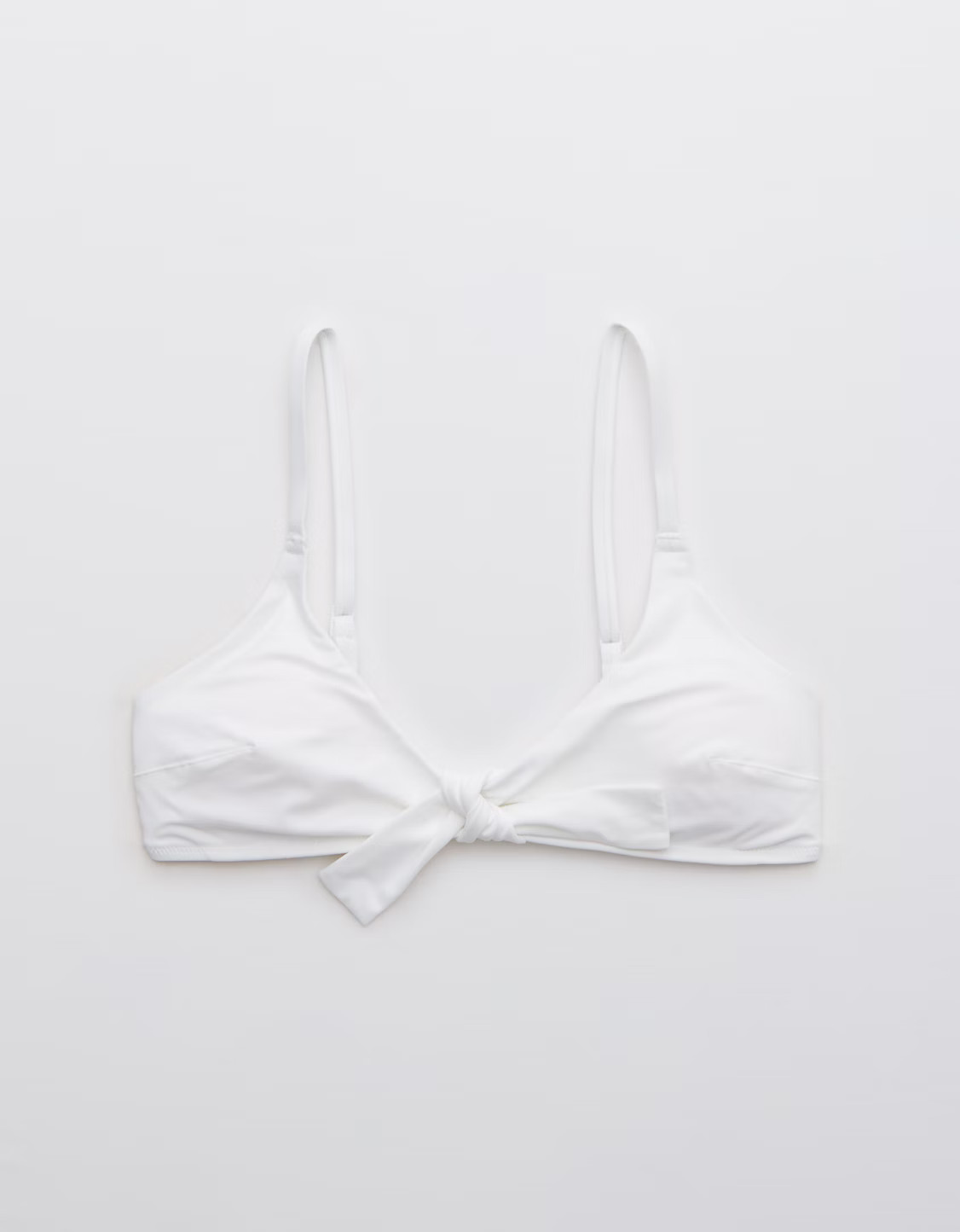 Aerie Tie Front Scoop Bikini Top | American Eagle Outfitters (US & CA)