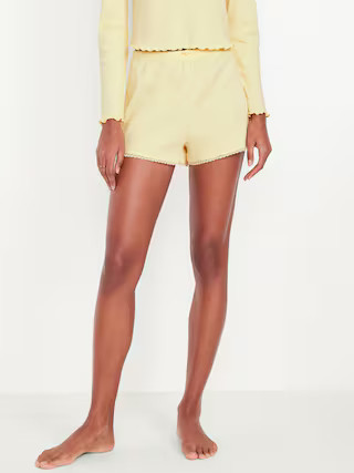 Pointelle Pajama Shorts | Old Navy (US)