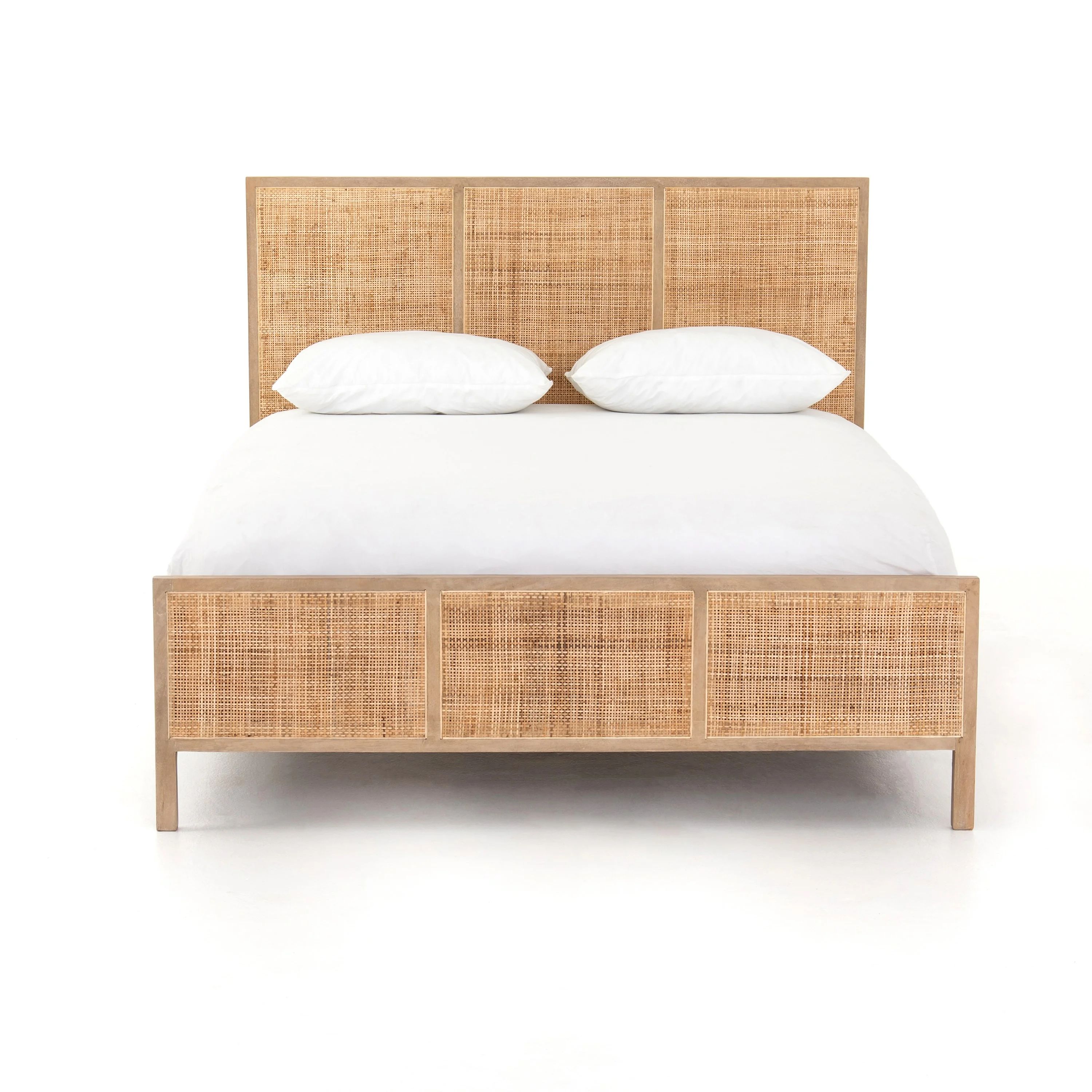 Queen Wunibald Solid Wood Bed | Wayfair North America