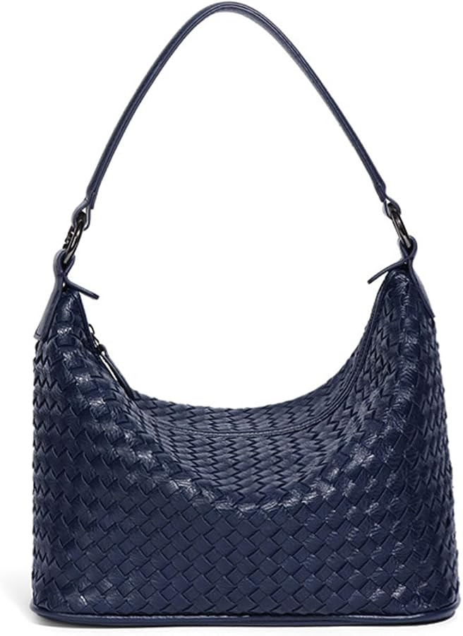 DFJXXX Women Woven Tote Crossbody Bag, Fashion Weave Top Handle Handbag Purse Handmade Beach Shou... | Amazon (US)