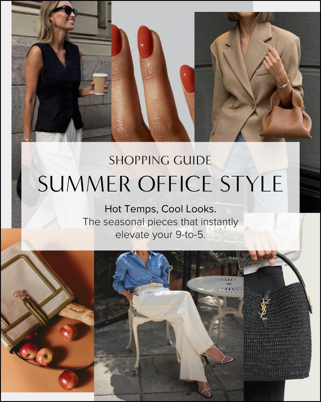 Cool, chic, office-ready. 🤍🩵💙 Your 9-to-5 deserves a summer refresh. These elevated pieces make hot weather workwear feel effortless.

Swipe to see some of our favorite modern warm-weather essentials—from breezy linen suiting to effortless woven accessories.

Let us know what you’re scooping up!

A lot of these pieces are ON SALE right now! 🛍️ Your work wardrobe just got an upgrade!

#SheStylesCo #LTKStylist #SummerStyleGuide #OfficeStyle #personalstyle #ChicWorkwear #WearToWork

#LTKWorkwear #LTKStyleTip