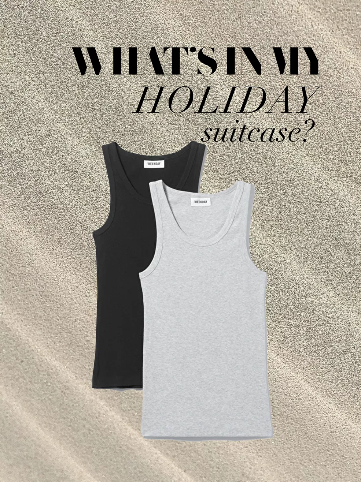Basic Scoop Neck Rib Tank Top curated on LTK