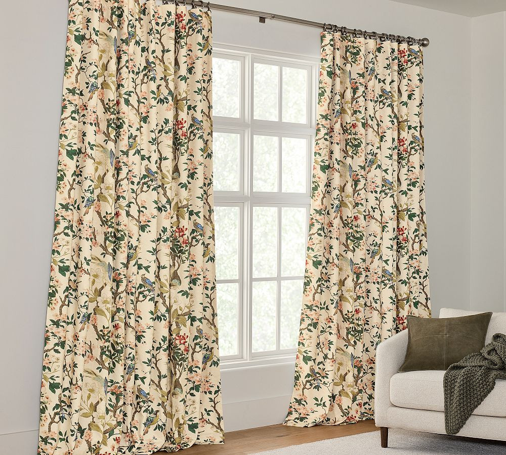 Nola Blackout Printed Curtain | Pottery Barn (US)