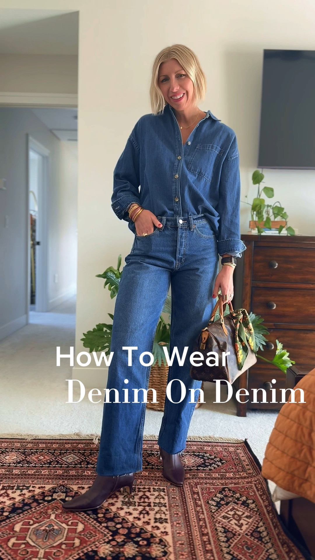 How to wear denim on denimm

#LTKootd #LTKmomlife #LTKSeasonal