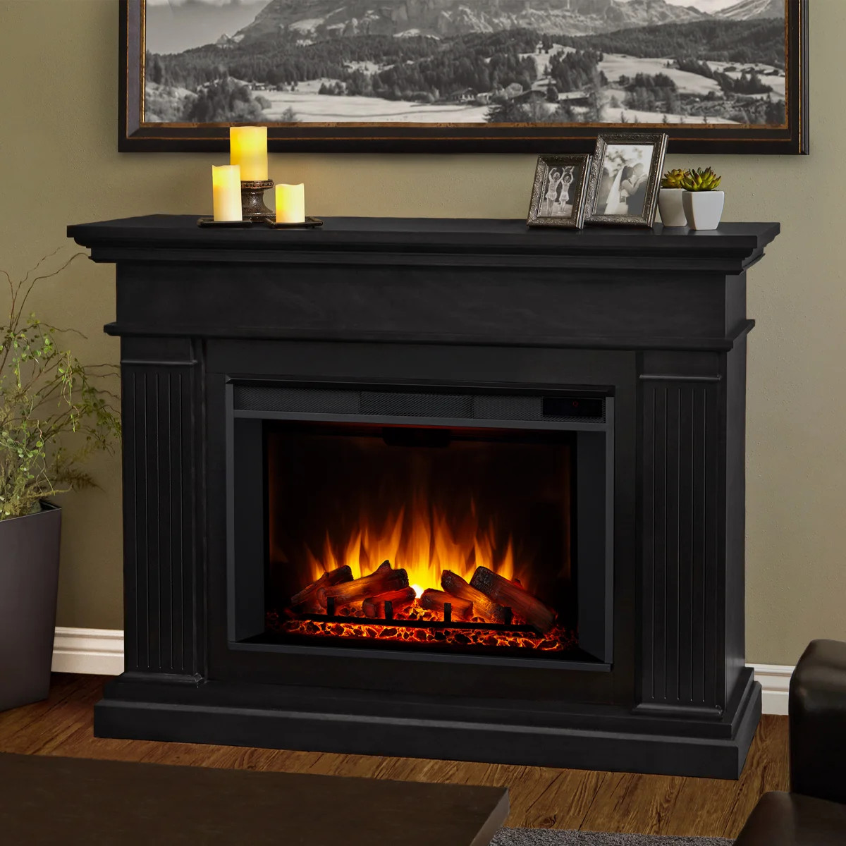 Real Flame Centennial Grand 56" Electric Fireplace by Real Flame & Reviews | Wayfair | Wayfair North America