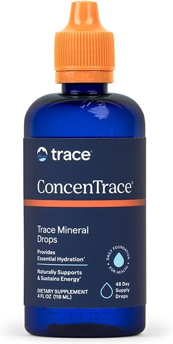 Trace Minerals ConcenTrace Trace Mineral Drops | Supports Energy, Digestion, Bone Health & Hydrat... | Amazon (US)