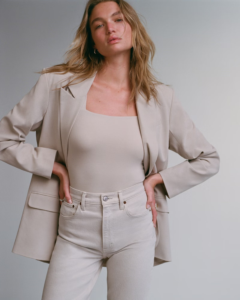 Boyfriend Suiting Blazer | Abercrombie & Fitch (US)