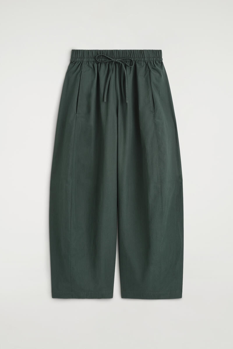 Elasticated Barrel-Leg Pants | COS (US)