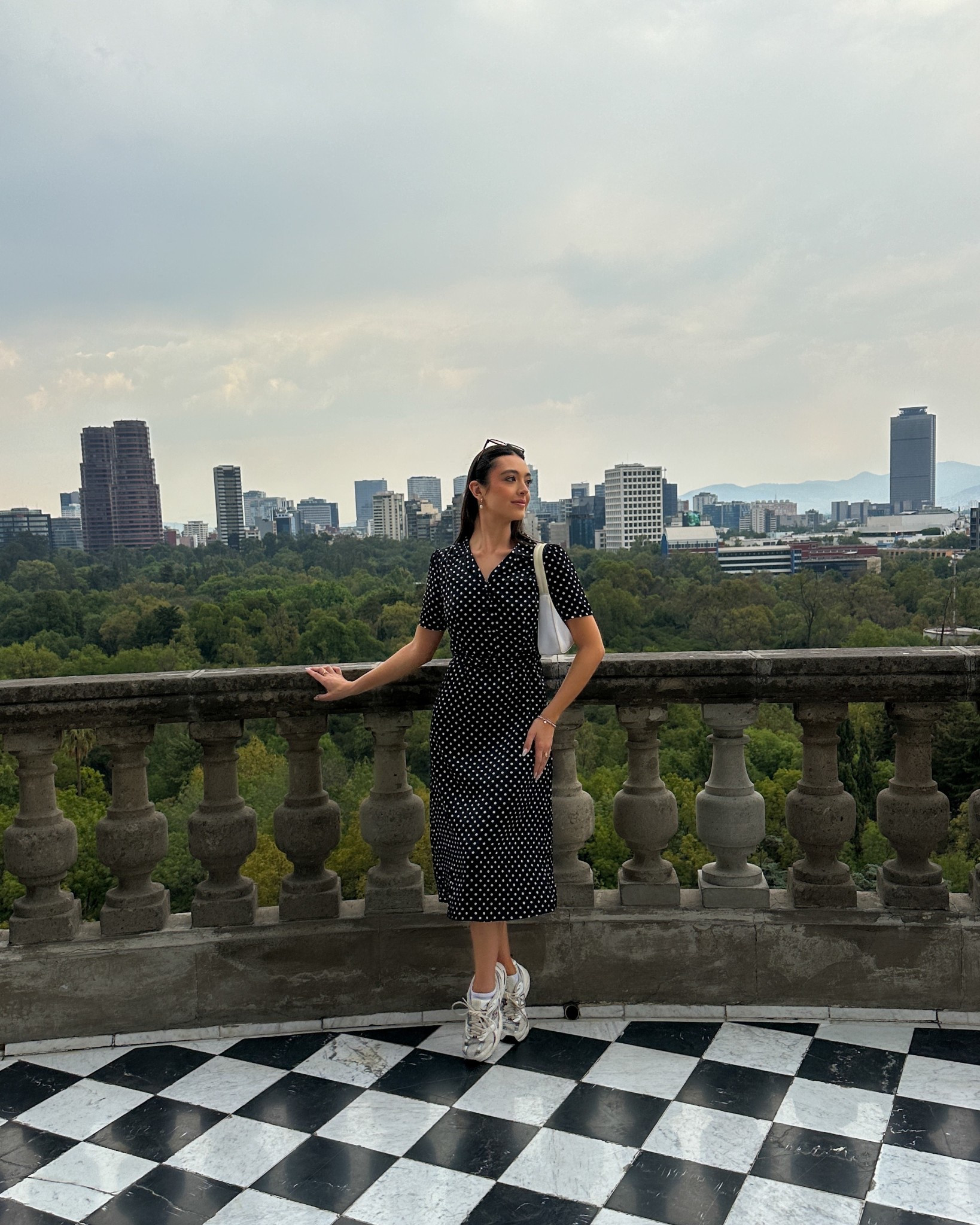 Summer polkadot dress
