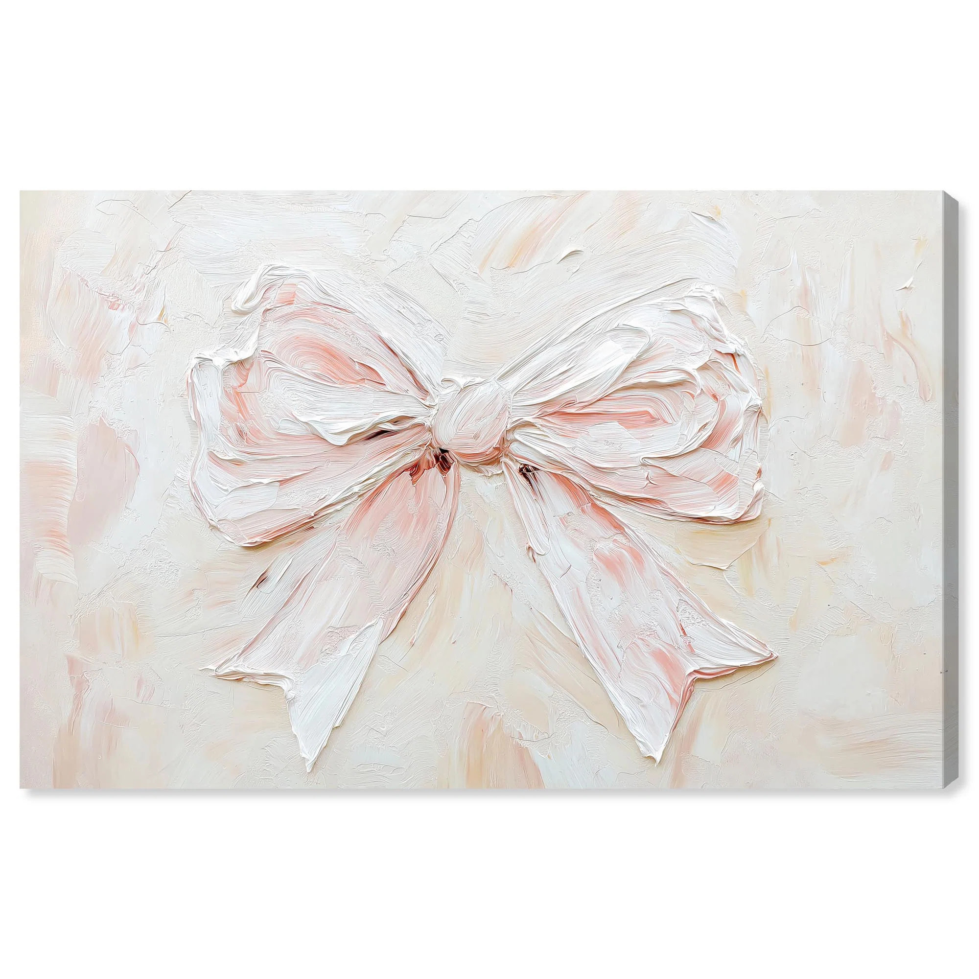 Relief Ribbons Canvas Fashion Wall Art | Wayfair North America