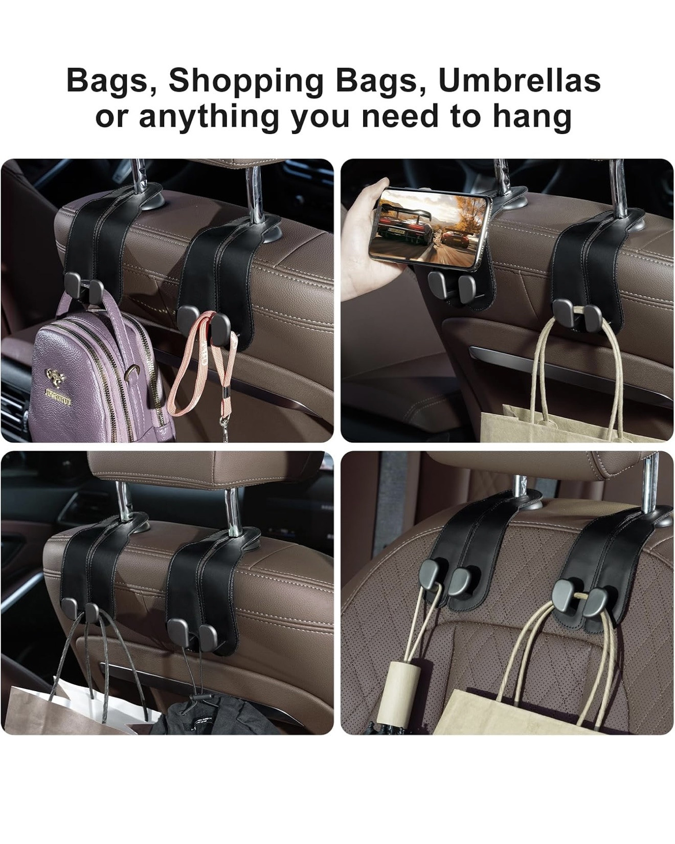 Best thing I bought in a long time.   I hated my bag always ending up on the floor when I placed it on the passenger seat.  This is amazing!!